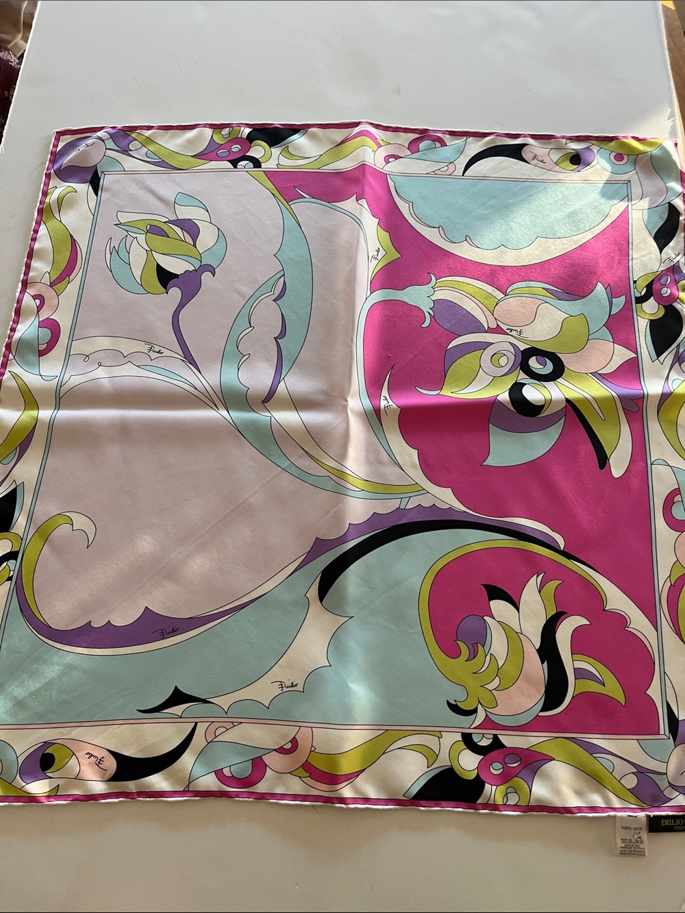 Emilio Pucci Silk Scarf - Picture 3 of 9